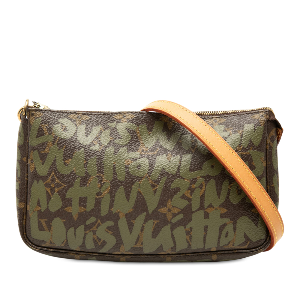 Pre-Loved Louis Vuitton Stephen Sprouse Monogram Graffiti Pochette Accessoires